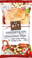Kichererbsen-Chips Paprika