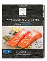 YOUKON Wildlachs Filets grätenfrei mit Bio Kräutermischung mit Meersalz 250g