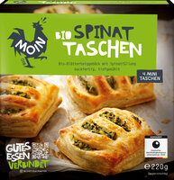 Bio Spinat Taschen, 55g
