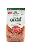 goodel DIE GUTE NUDEL Fusilli 97 % Rote Linsen mit Leinsamen
