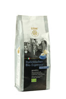 Italienischer Bio Espresso 250 g: extrafein gemahlen, entkoffeiniert