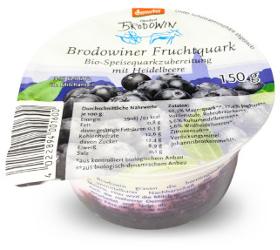 Brodowiner Fruchtquark Heidelbeere, 150 g