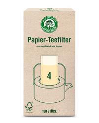 Papier Teefilter, Gr. 4  100St