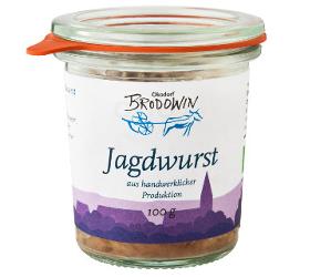 Brodowiner Jagdwurst, 100 g
