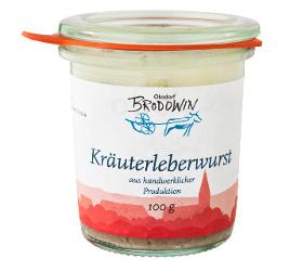Brodowiner Kräuterleberwurst