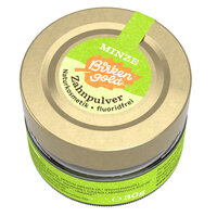 Birkengold® Zahnpulver Minze Glas