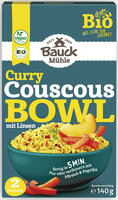 Couscous Bowl Curry mit Linsen Bio