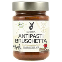 BA Brotaufstrich Antipasti Bruschetta, 190 g, SANCHON, bio