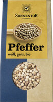 Pfeffer weiß ganz, Packung
