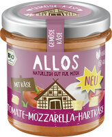 Gemüse Käse Aufstrich Tomate-Mozzarella-Hartkäse