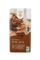Vollmilch pur 37%