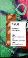 Vollmilch Schokolade GanzNuss