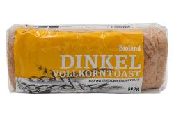 Dinkel Vollkorntoast, 500 g