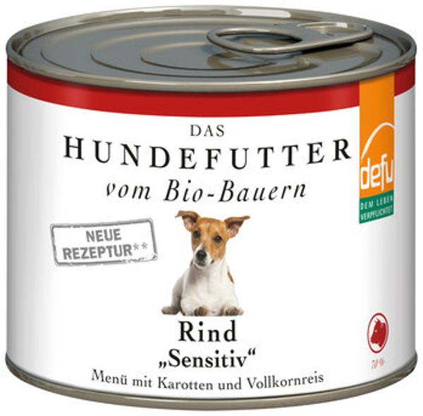 Produktfoto zu Hundefutter Rind Sensitiv, 200 g - 30% reduziert, MHD 04.11.2024