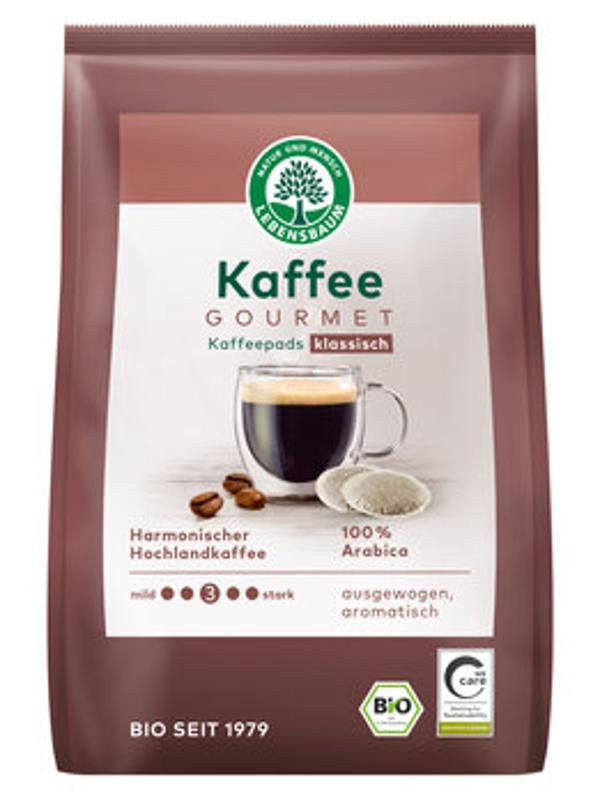 Produktfoto zu Kaffeepads Gourmet klassisch, 18 Pads