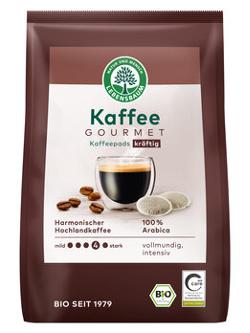 Kaffeepads Gourmet kräftig, 18 Pads