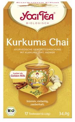 Kurkuma Chai, 17 TB - 10% reduziert, MHD 31.10.2024