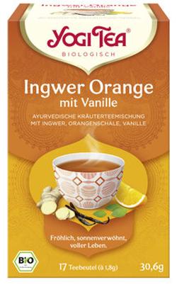 Ingwer Orange mit Vanille, 17 TB - 15% reduziert, MHD 31.01.2026