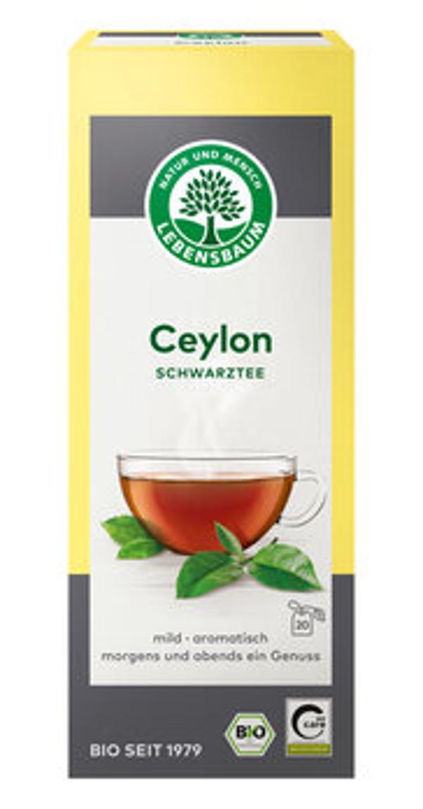 Produktfoto zu Ceylon Schwarztee, 20 TB