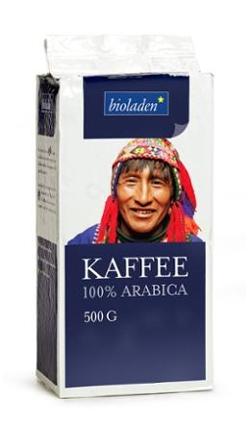Kaffee 10 % Arabica gemahlen, 500 g