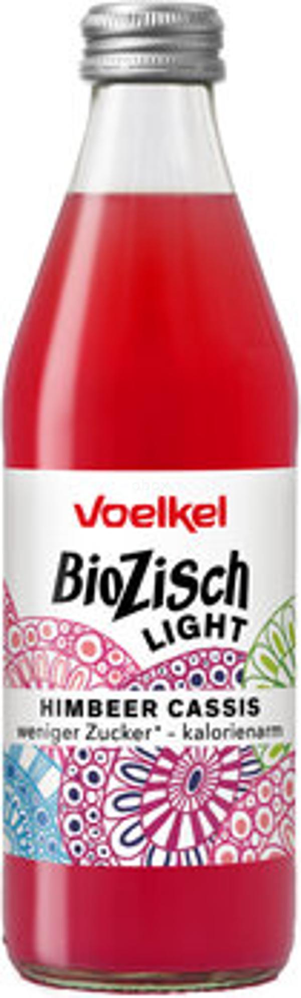 Produktfoto zu BioZisch Light Himbeer Cassis, 0,33l