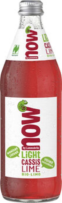 NOW light Cassis Lime, 0,5 l