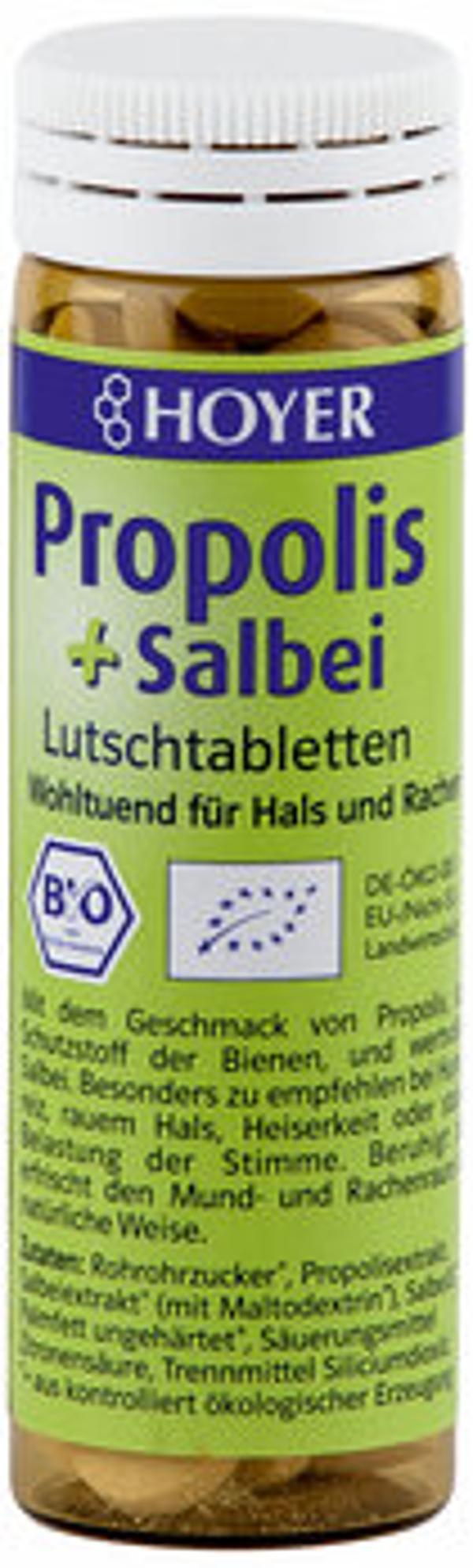 Produktfoto zu Lutschtabletten Propolis-Salbei, 60 Tabletten