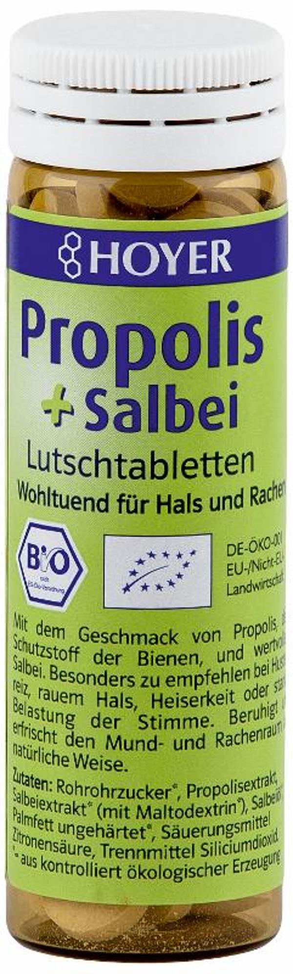 Produktfoto zu Lutschtabletten Propolis-Salbei, 60 Tabletten