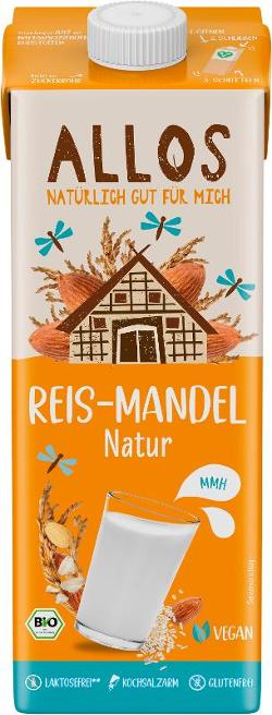 Reis-Mandel Drink ungesüßt, 1 l