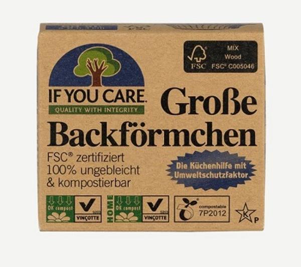 Produktfoto zu Backförmchen Jumbo, 24 Stück