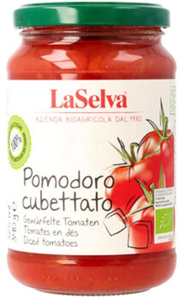 Produktfoto zu Tomaten gewürfelt Cubettato, 340 g