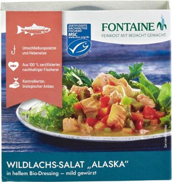 Produktfoto zu Wildlachs-Salat Alaska, 200 g
