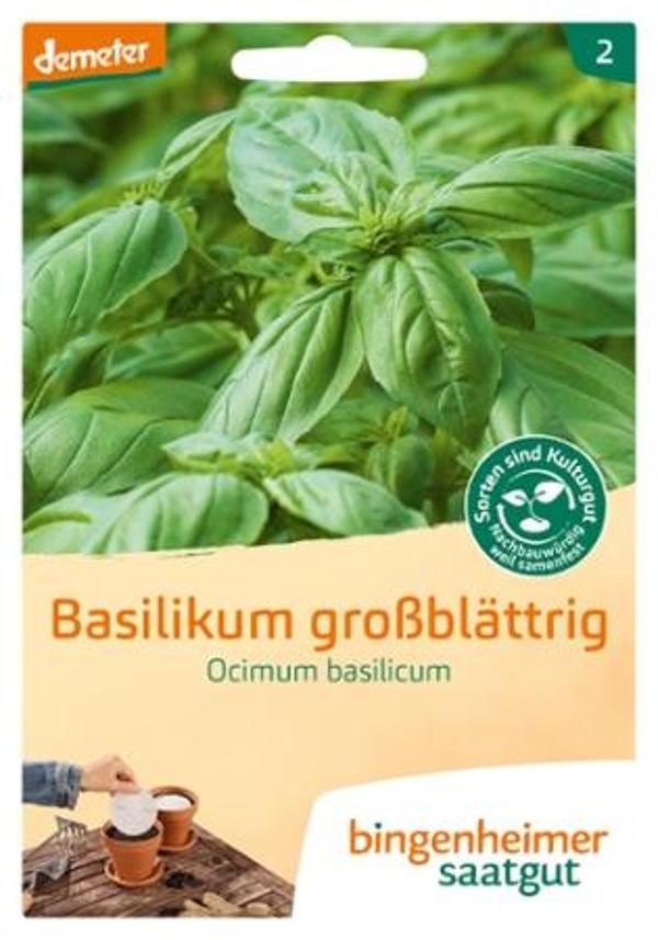 Produktfoto zu Saatgut Basilikum Saatscheibe