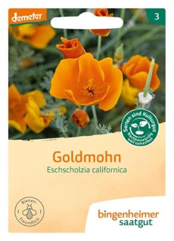 Produktfoto zu Saatgut Blumen Goldmohn