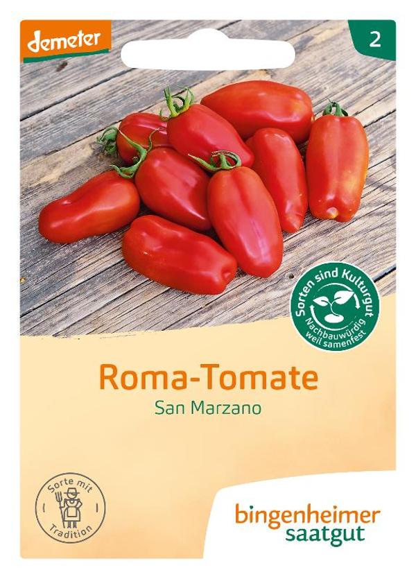 Produktfoto zu Saatgut Roma-Tomate