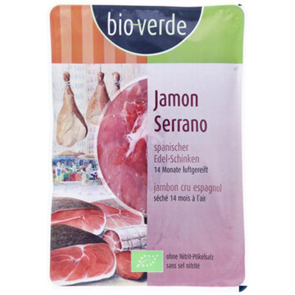 Produktfoto zu Jamon Serrano Schinken, 80 g