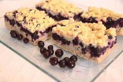 Cassis-Streusel, 4 Stück