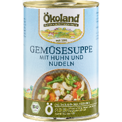 Gemüsesuppe mit Huhn, 400 g