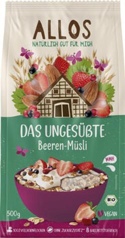 Das ungesüßte Beeren-Müsli, 500g