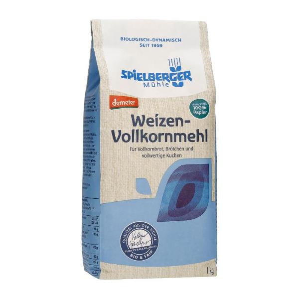 Produktfoto zu Weizenvollkornmehl, 1 kg