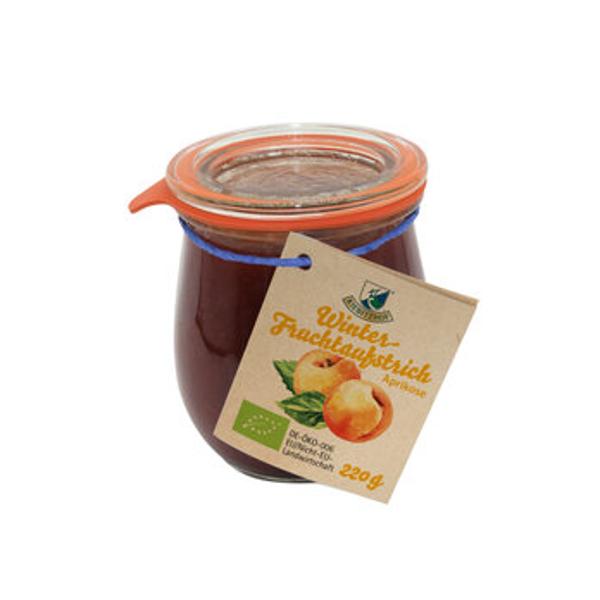 Produktfoto zu Fruchtaufstrich Aprikose, 220 g - 30% reduziert, MHD 29.07.2024