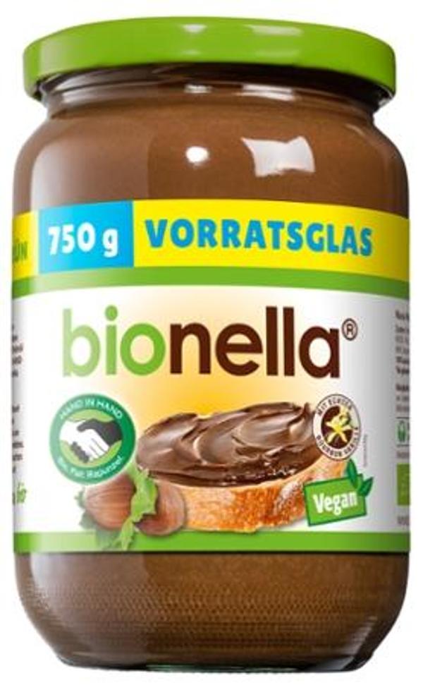 Produktfoto zu bionella Nussnougat-Creme vegan, 750 g