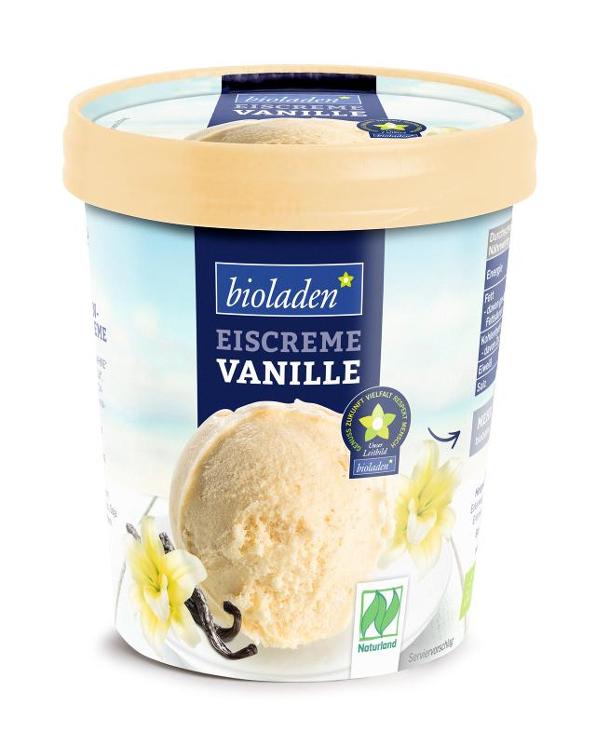 Produktfoto zu Eiscreme Vanille, 500 ml