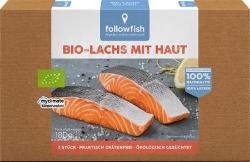 TK-Lachs Filets mit Haut, 180 g