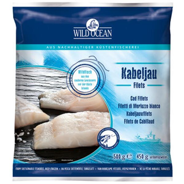 Produktfoto zu TK-Kabeljau-Filets natur, 500 g