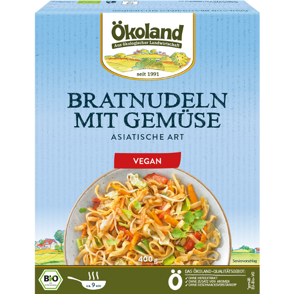 Produktfoto zu TK-Bratnudeln mit Gemüse, 400 g