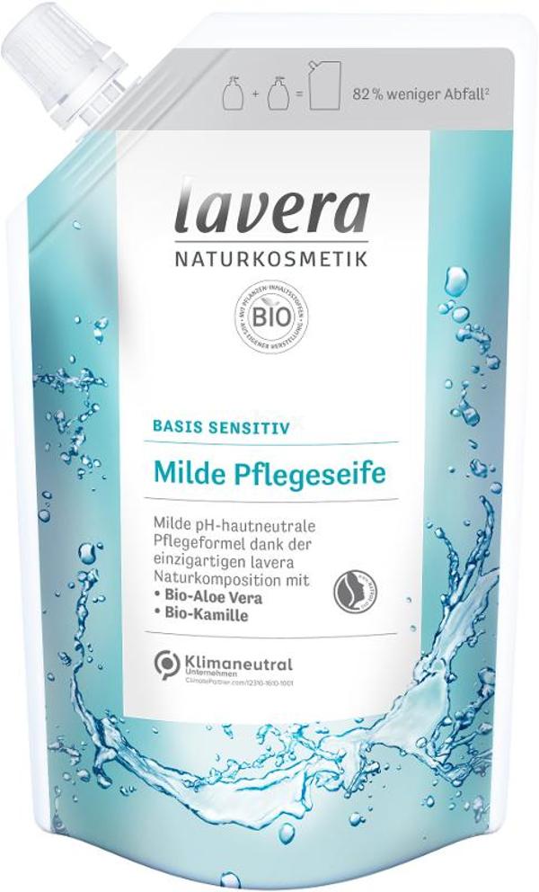 Produktfoto zu Milde Pflegeseife im Nachfüllbeutel, 500 ml