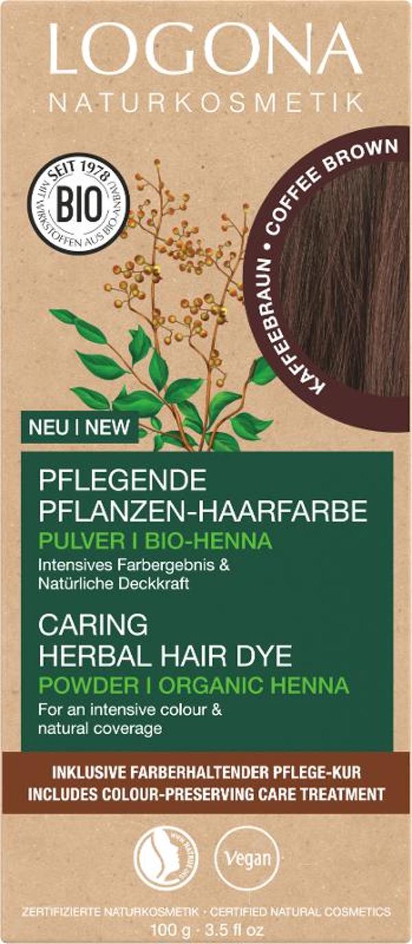 Produktfoto zu Pflegende Pflanzen-Haarfarbe Pulver Schwarzbraun