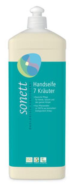 Handseife 7 Kräuter Nachfüllflasche, 1 l