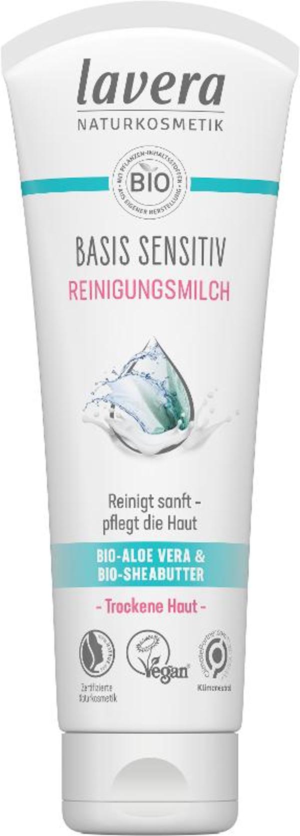 Produktfoto zu Basis Sensitiv Renigungsmilch, 125 ml